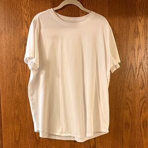 lululemon athletica Love Curved Hem White Short Sleeve Tee